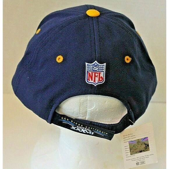 2003 Super Bowl XXXVII NFL Reebok Cap San Diego California Embroidered Hat NWT - Picture 3 of 7